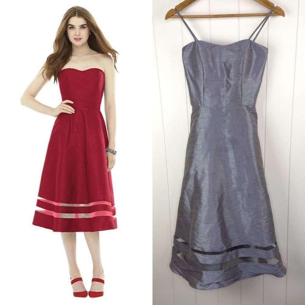 Alfred Sung‎ Bridesmaids by Dessy Style D712 Charm Size 2